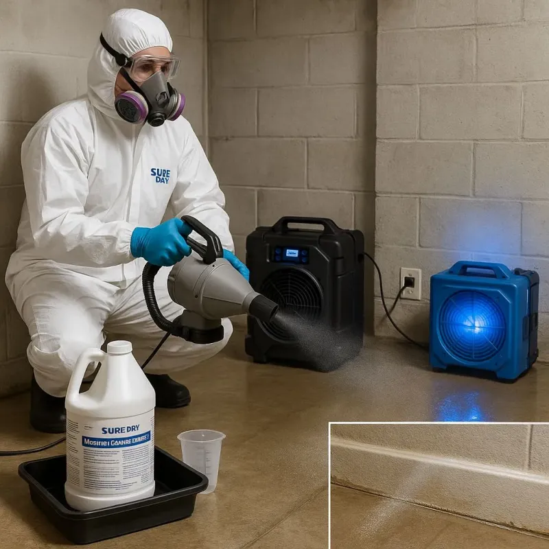 Sanitization and Odor Removal process in Gold Hill, OR