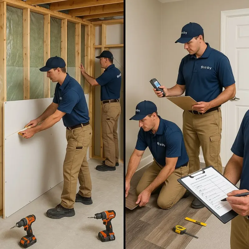 Repairs and Reconstruction process in Gold Hill, OR